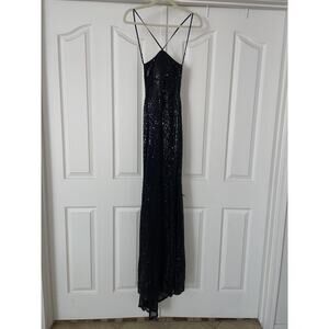 Black Sequence Glamazon Prom Dress - New with tags, size Small